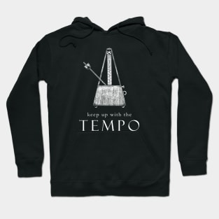 In Tempo-Music-Metronome-Conductor-Musician Hoodie